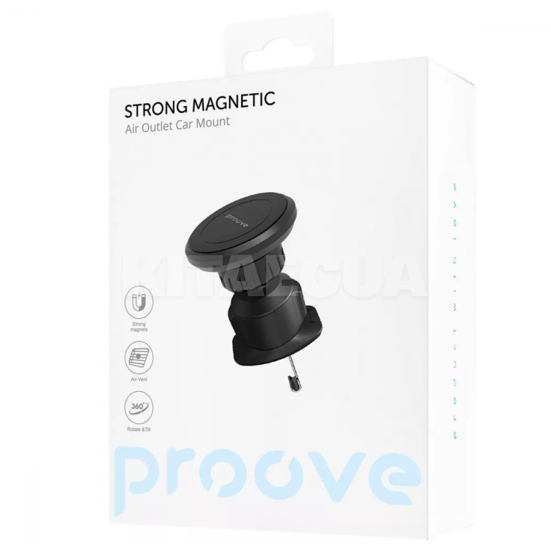 Автомобильный держатель на дефлектор Strong Magnetic Air Outlet Car Mount PROOVE (492170001) - 6