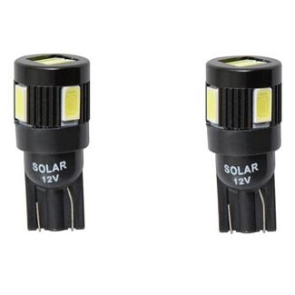 LED лампа для авто W2.1x9.5d 12V (комплект) Solar