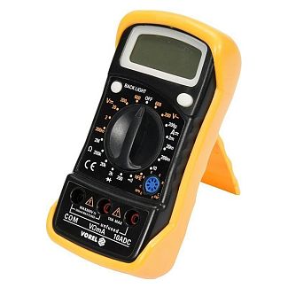 Мультиметр цифровой 0-600 В VOREL - Kitaec.ua Мультиметр цифровой 0-600 В VOREL