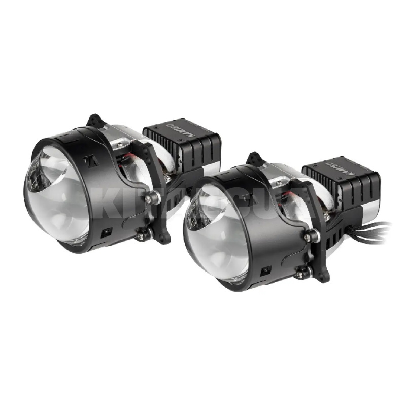 BI LED линзы в фары 3'' 51/69W 5500K Kamiso (AAPD10-02)