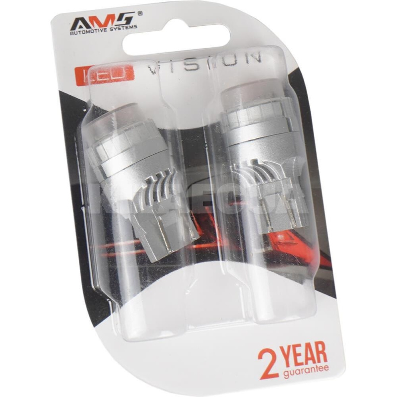 Светодиодная лампа V8 9/18V W21/5W 2200K (компл.) AMS (41274) - 2