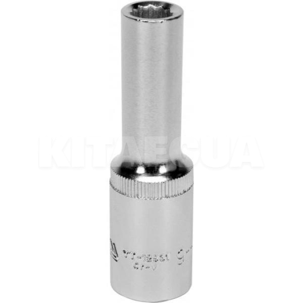 Головка торцевая 12-гранная удлиненная 9 мм 1/2" 77 мм YATO (YT-12931)