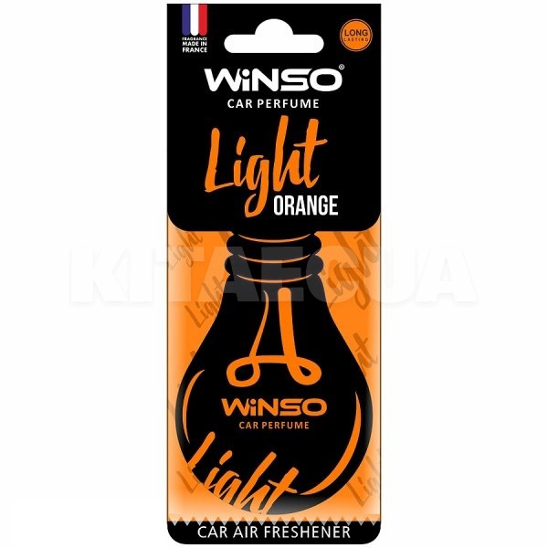 Ароматизатор Light Orange "апельсин" сухий листок Winso (533030)