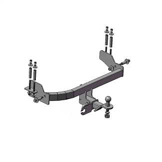 Фаркоп знімний Suzuki Jimny 4 (2018-н.в.) під американський квадрат Автопроставка