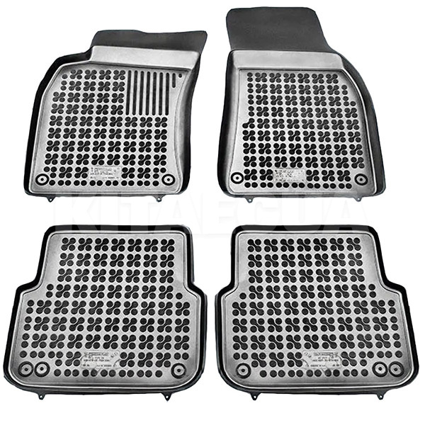 Резиновые коврики в салон AUDI A6 C6 Sedan Avant (2004-2008) (4шт) 200303 REZAW-PLAST (27614)