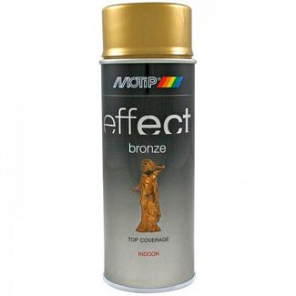 Краска античное золото 400мл с эффектом бронзы Deco Effect MOTIP