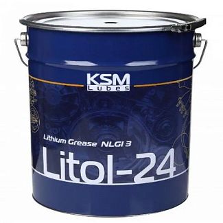 Смазка литиевая универсальная 17кг литол-24 KSM - Kitaec.ua Смазка литиевая универсальная 17кг литол-24 KSM