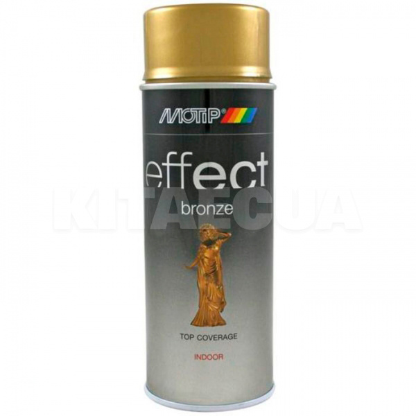 Краска античное золото 400мл с эффектом бронзы Deco Effect MOTIP (303003-Motip)