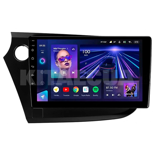 Штатна магнітола CC3 4+32 Gb 9" Honda Insight 2 LHD 2009-2014 Teyes (46517)