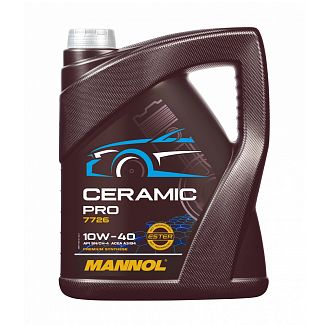 Масло моторное синтетическое 5л 10W-40 CeramicPro Mannol
