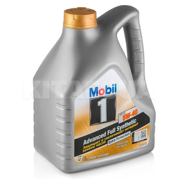 Масло моторное синтетическое 4л 5W-40 FS X1 MOBIL (153265)