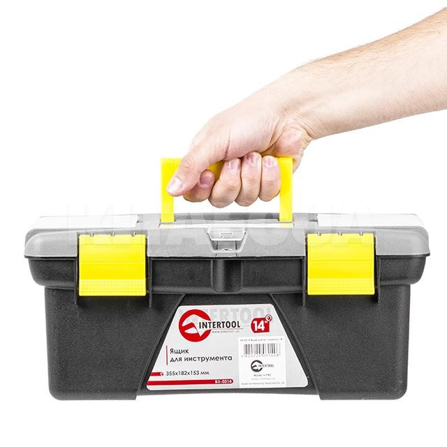 Ящик для инструмента 355 x 182 x 153 мм Intertool (BX-0314) - 7