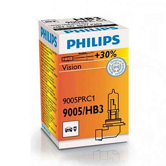 Галогенна лампа HB3 65W 12V Vision +30% PHILIPS