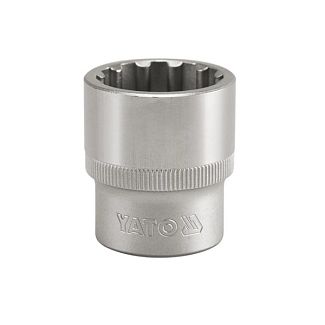 Головка торцевая SPLINE 24 мм 1/2" 38 мм YATO