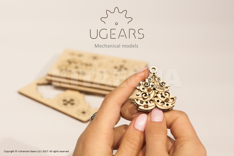 Фиджеты-Новогодняя магия UGEARS (70043) - 3