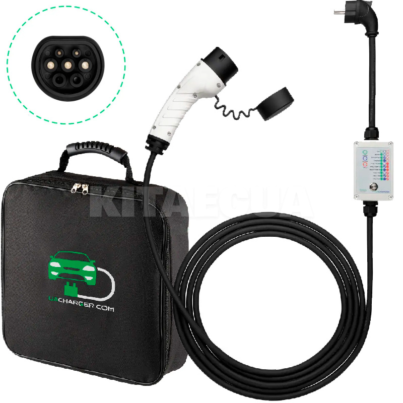 Зарядка для електромобіля Type 2 3.7 кВт 16A 1-фаза UACHARGER на Подбор по авто Mercedes (СHS-CL120421-21)