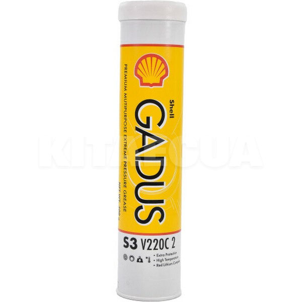Смазка литевая для подшипников 400мл gadus s3 v220c 2 SHELL (550028184)