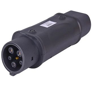 Переходник 7.4 кВт 32А 1-фаза Type 2 (станция) - Type 1 (американское авто) 7 SEVEN PARTS