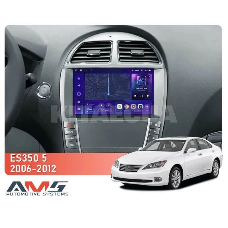 Штатна магнітола MOSS M3 4+32 ГБ Lexus ES XV40 2006-2012 (AB) AMS (50121) - 2
