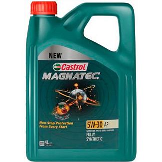 Масло моторное синтетическое 4л 5W-30 MAGNATEC AP CASTROL