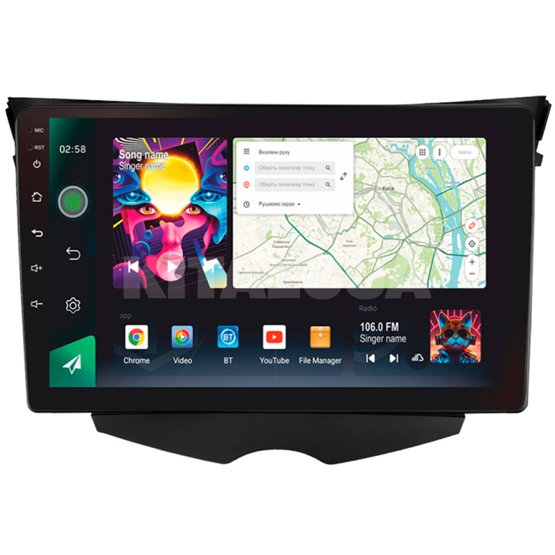 Штатная магнитола PRO 9464 4+64 Gb 9" Hyundai Veloster FS 2011-2017 SIGMA4car (39690)