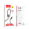 Кабель USB - Lightning 2.4A U55 1.2м черный HOCO (6957531096269)