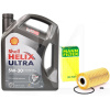 Масло синтетическое 5л 5W-30 Helix Ultra + фильтр Mann-Filter на Kia Sportage 2.0D SHELL (550040640-HU7027z)
