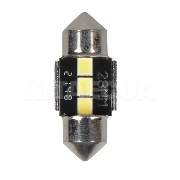 Світлодіодна лампа V3 12V C5W 5500K (компл.) AMS (41227) - 4