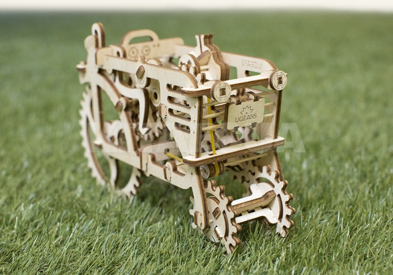Механічний 3D пазл Трактор UGEARS (70003) - 6