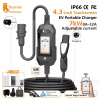 Зарядка для електромобіля Feyree Lion EV-Ultra 7.4 кВт Type Tesla 32A 1-фаза FEYREE (FY7-32-1PH-TS-ULB)