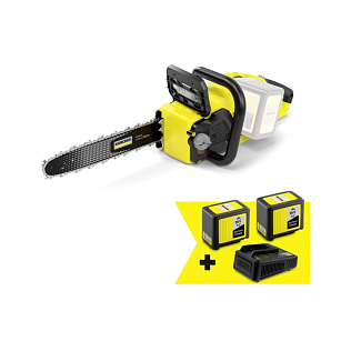 Цепная пила электрическая CNS 36-35 + Starter Kit 36/5 36В 35 см KARCHER