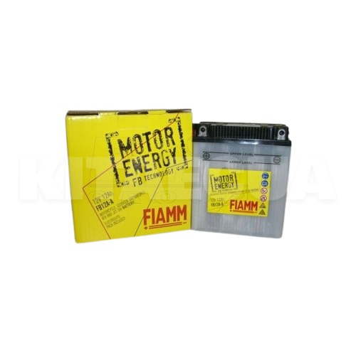 Мото акумулятор 12Ач 130А "+" зліва FIAMM (FB12A-A)