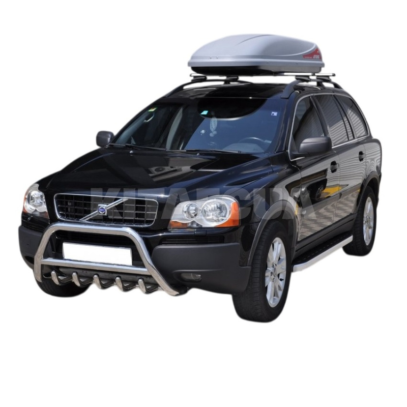 Кенгурятник WT003 Volvo XC90 2002-2014 нержавеющая сталь CAN (dug80853) - 2