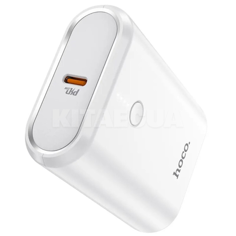 Повербанк Mayflower Q3 10000 mAh 20W білий HOCO (6931474742902) - 2