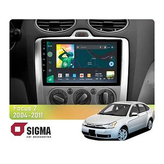 Штатная магнитола X9232 2+32 Gb 9" Ford Focus Mk2 2004-2011 (F1) SIGMA4car