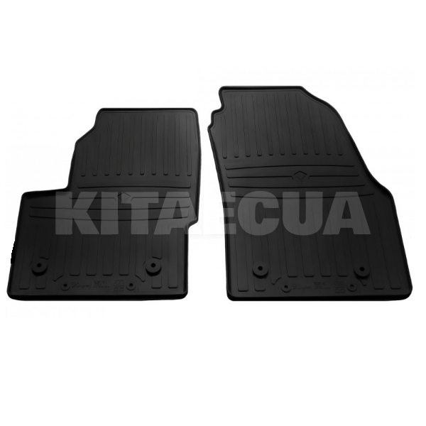 Резиновые коврики передние LINCOLN MKC (2014-2019) FC клипсы Stingray (1057012)