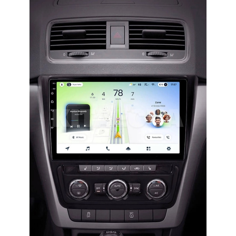Штатная магнитола CC4L 4+64 Gb 10" Skoda Yeti 5L 2009-2014 Teyes (72442) - 3