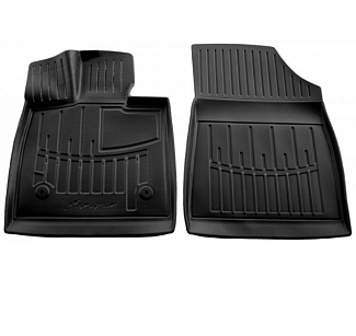 Резиновые коврики в салон BYD Song Plus EV (2021-н.в) OP клипсы Stingray