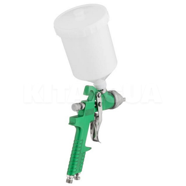Краскопульт пневматический HVLP 1.4мм 3 бар бачок 600мл Intertool (PT-0118-INTERTOOL) - 5