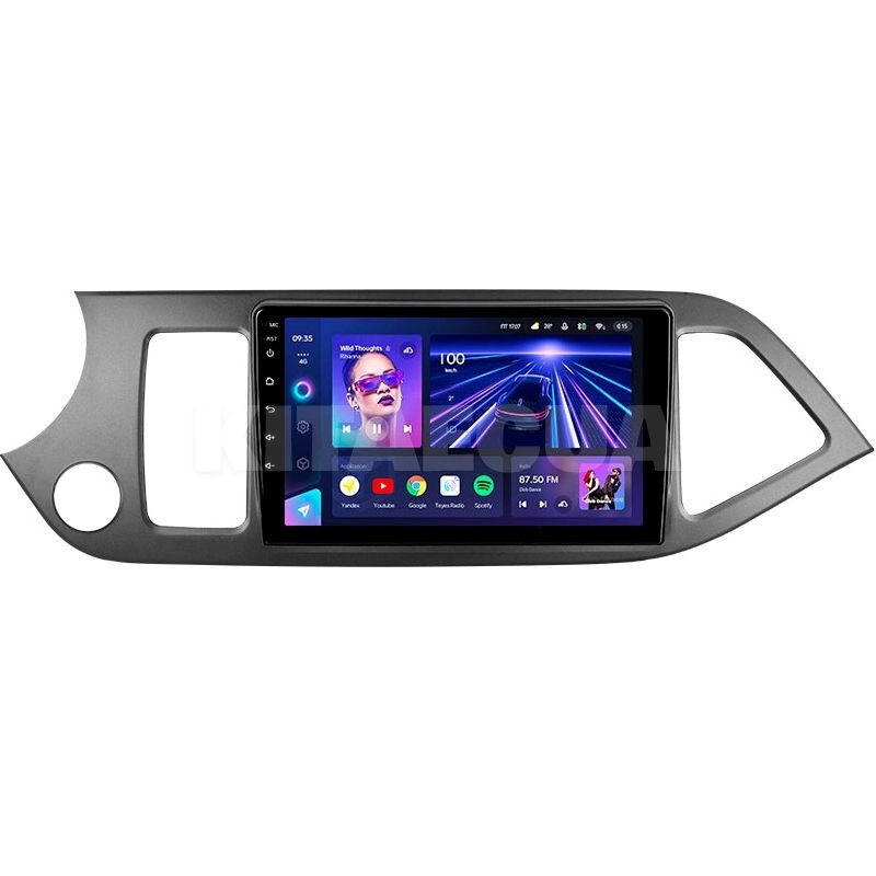 Штатная магнитола CC3L 4+32Gb 9" Kia Picanto 2011-2017 Teyes (42689)