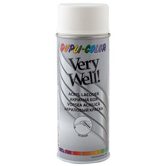 Краска-эмаль универсальная 400мл Ral 9010M белая матовая Very Well Dupli Color