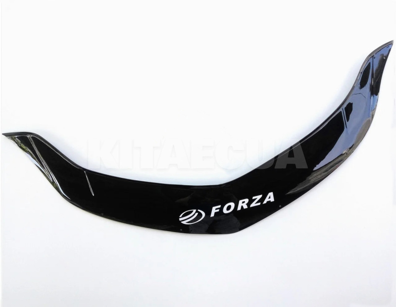 Дефлектор капота (мухобойка) на ZAZ Forza (2009-н.в) VIP (CR05)
