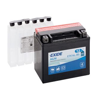Мото акумулятор 12Ач 200А "+" праворуч EXIDE