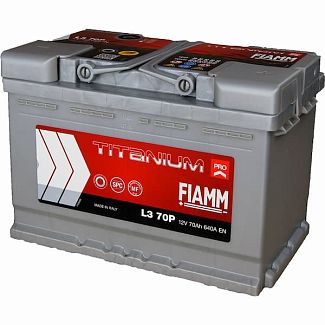 Аккумулятор автомобильный Titanium Pro 70Ач 640А "+" справа FIAMM