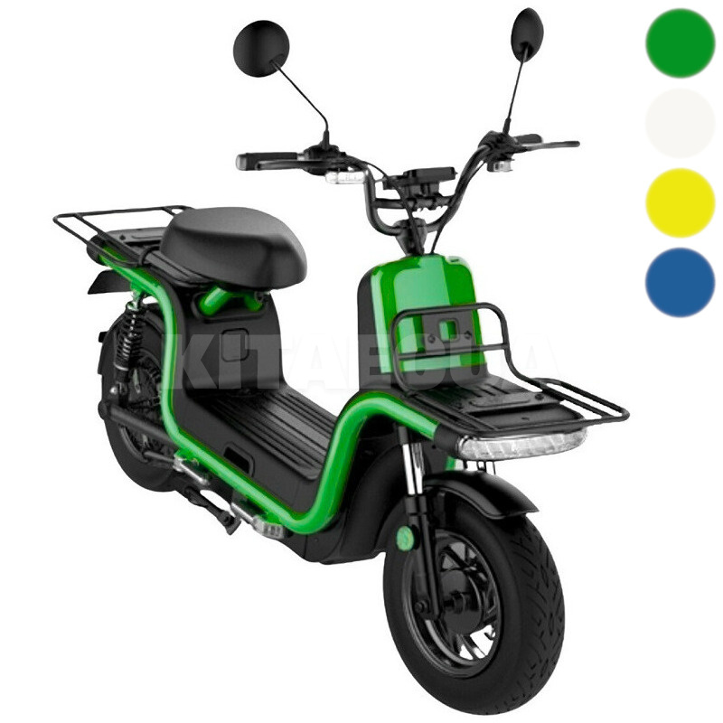 Электроскутер XIO MA U1 L1E 2520 120 км 1200 Вт зеленый AIMA (XIOMA U1-green)