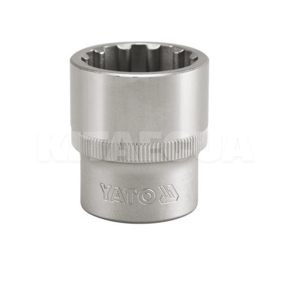 Головка торцева SPLINE 11 мм 1/2" 38 мм YATO (YT-1463)