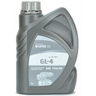 Масло трансмиссионное полусинтетическое 1л 75W-90 SEMISYNTHETIC GEAR OIL LOTOS