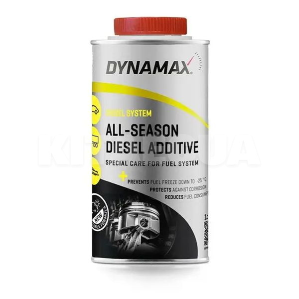 Присадка в дизельне паливо всесезонне 500мл ALL SEASON DIESEL ADDIT DYNAMAX (500070)