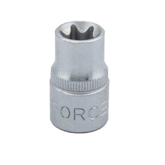 Головка торцевая Е-профиль E12 3/8" 28 мм FORCE