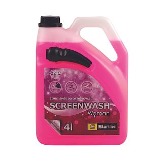 Омивач зимовий 4л "жіночий аромат" -22°С Screenwash Woman STARLINE